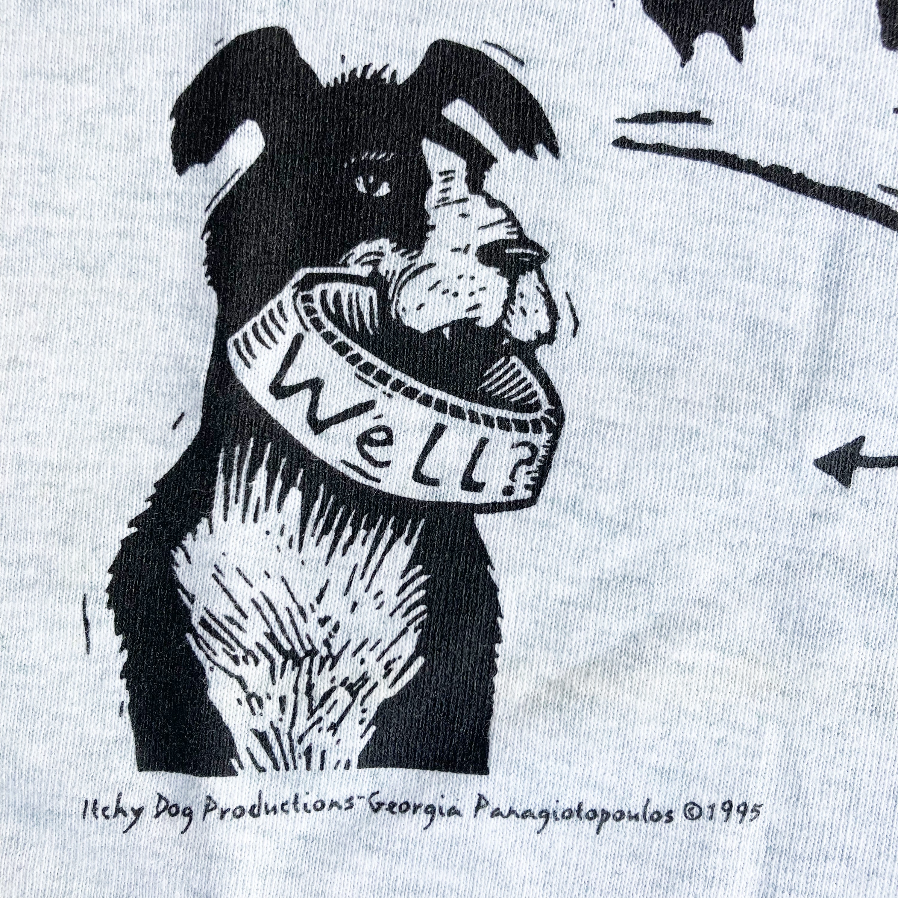 Itchy Dog "Equal Opportunity Dog" Graphic T-shirt (1995/XL)