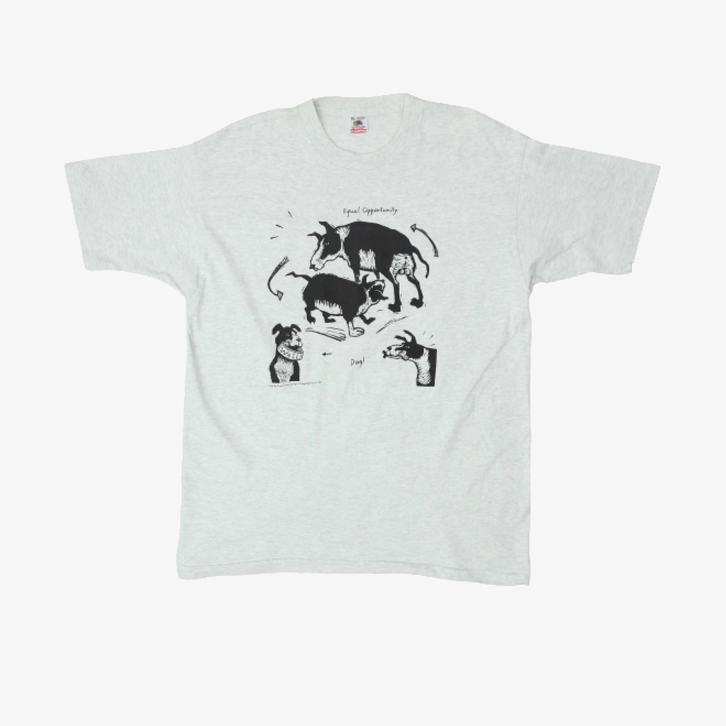 Itchy Dog "Equal Opportunity Dog" Graphic T-shirt (1995/XL)