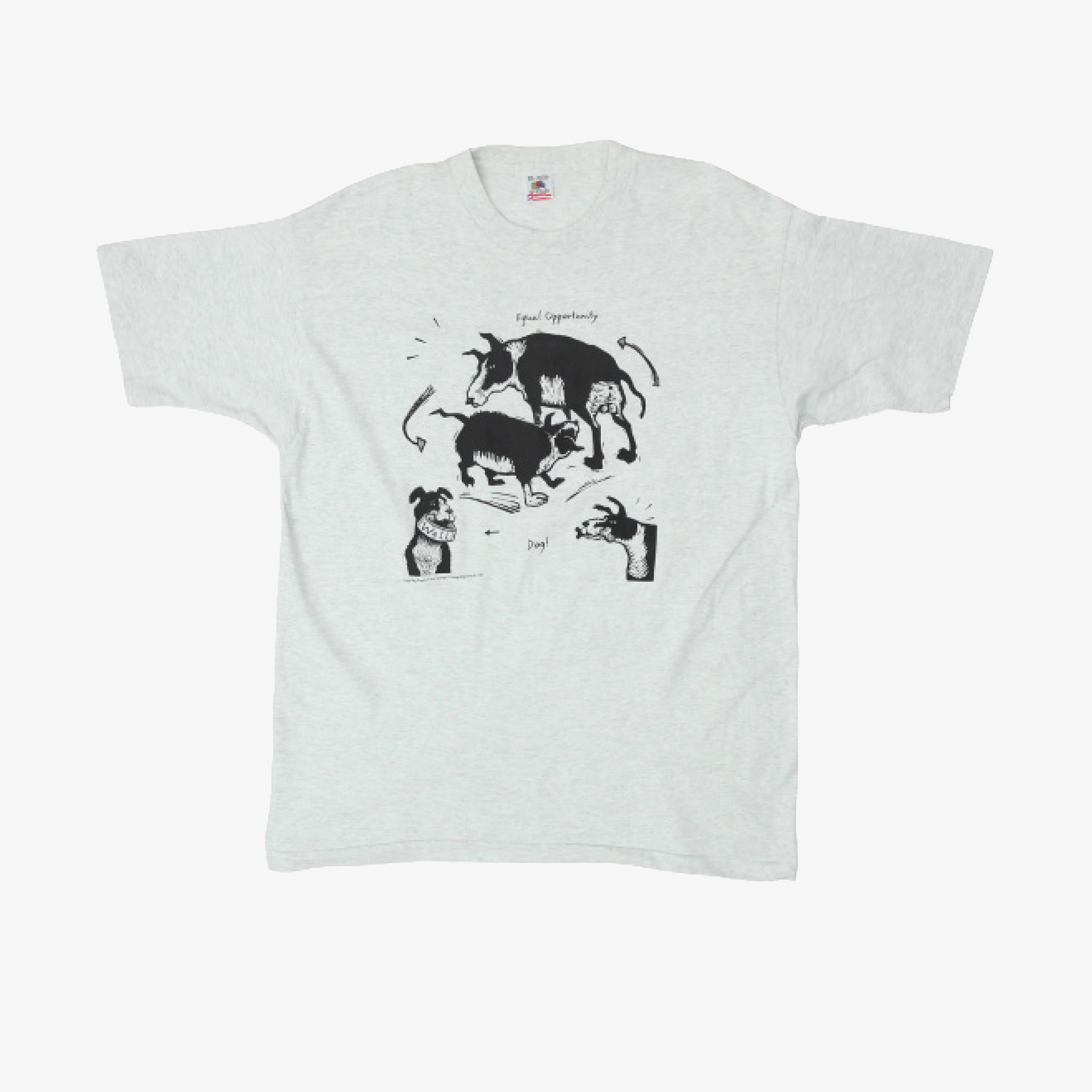 Itchy Dog "Equal Opportunity Dog" Graphic T-shirt (1995/XL)