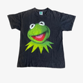 Kermit Collection "Big Face" Graphic T-shirt (1990s/Good Condition/L)